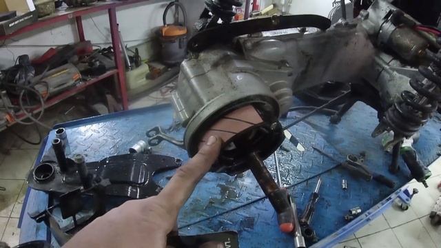 Ремонт 2т китайского скутера смотреть онлайн