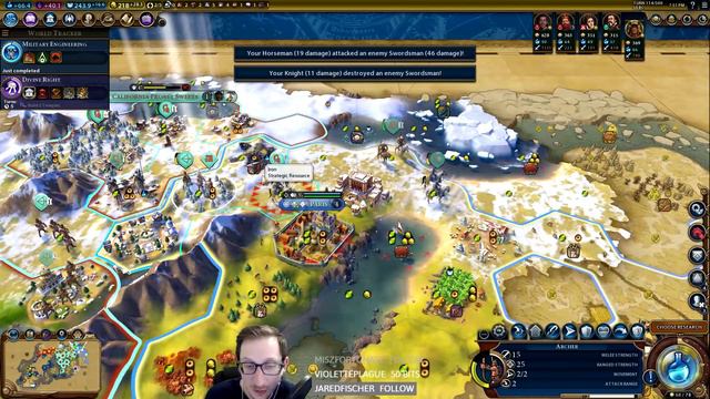 Deity Aztec | Civilization 6 Let's Play - Twitch Capture | Episode 6 смотреть онлайн