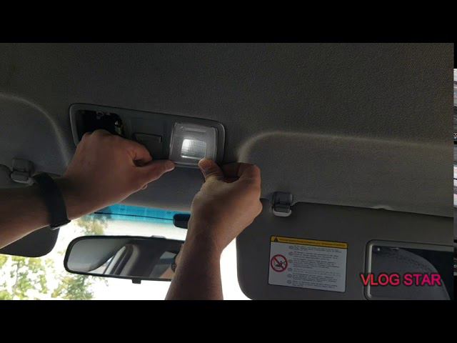 Замена лампочек освещения салона KIA RIO 3 на LED светодиодные смотреть онлайн