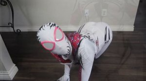 MODELING SPIDER GWEN COSPLAY (TRY-ON)  & TWERK (PREVIEW) | PATREON