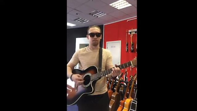 Электроакустическая гитара Ovation 1860 Custom Balladeer смотреть онлайн