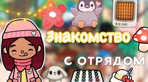 Знакомство с отрядом ??? _ Toca Life World _ тока бока _ toca boca _ Secret Toca