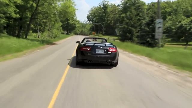 Jaguar XKR-S Convertible - AUTO EXOTICA TEST DRIVE смотреть онлайн
