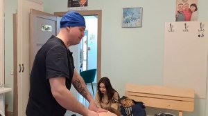 ASMR. Второй раз НА приёме. остался 1 приём. Донской Костоправ Ростов-НА-Дону Артём Баглей