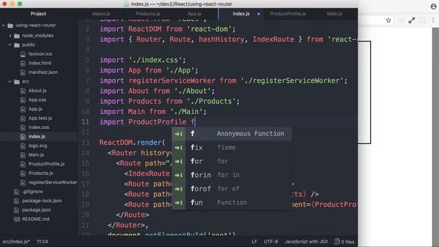 0007-07 Accessing URL Parameters using React Router смотреть онлайн
