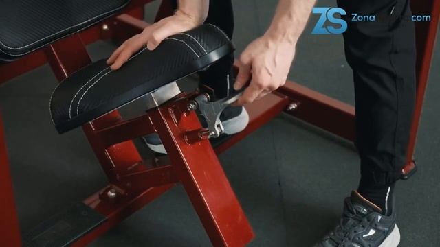 Плечевой жим наклонный на свободных весах Realleader HS-1012A обзор смотреть онлайн