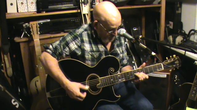 Andrew Bazeley plays A Little Bit of Who, on a 1915 Gibson Style O Artist смотреть онлайн