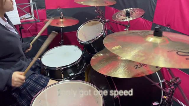 " Go Faster / Richie Kotzen " drum cover смотреть онлайн