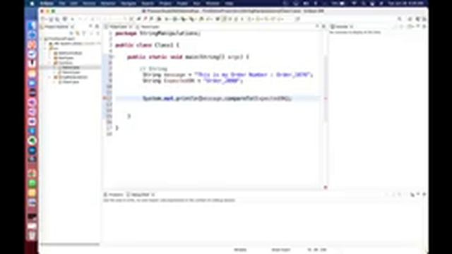 JAVA#11 :String operations in java смотреть онлайн