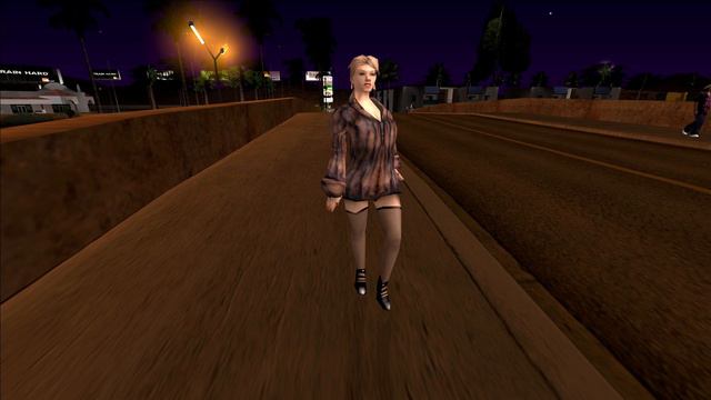 GTA San Andreas - White Las Venturas Prostitute Dialogue смотреть онлайн