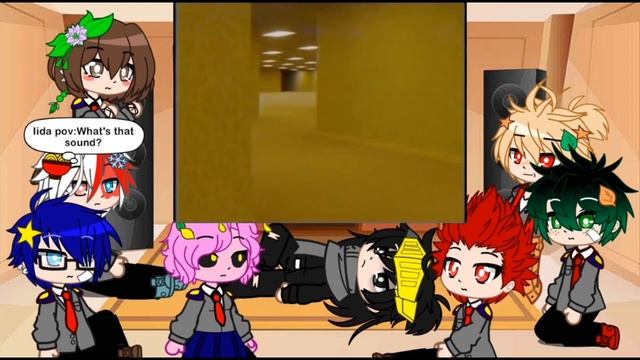 Bnha react to Random Backrooms videos//Gacha club reaction смотреть онлайн