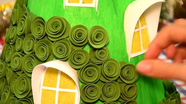 Невероятная новогодняя елка своими руками! Сделали копию главной елки Вильнюса! смотреть онлайн