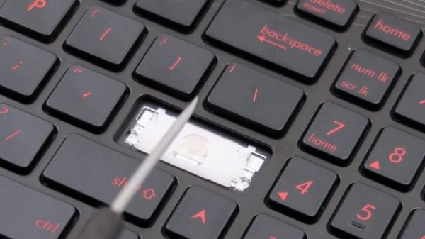 How To Fix Asus ROG GL Key - Replace Keyboard Key Space Enter Backspace Shift