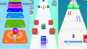Merge Numbers Run Master // Epic Ball Run 3D // Jelly Run 2048 (Infinity mode)