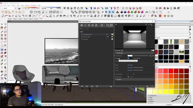 Como fazer iluminação natural no Vray смотреть онлайн