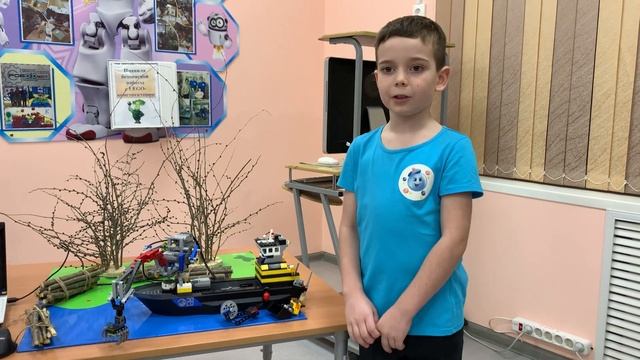 Роботы - помощники детей - "Робот-манипулятор для очистки русла рек" - "Истории мира" смотреть онлайн