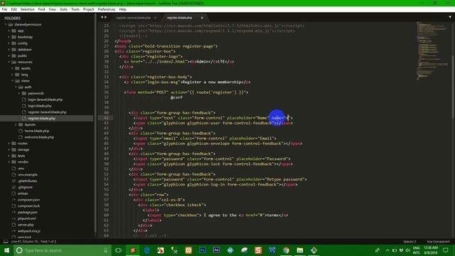 Laravel 5.6 Laravel Permission Admin Panel LTE part 1 смотреть онлайн