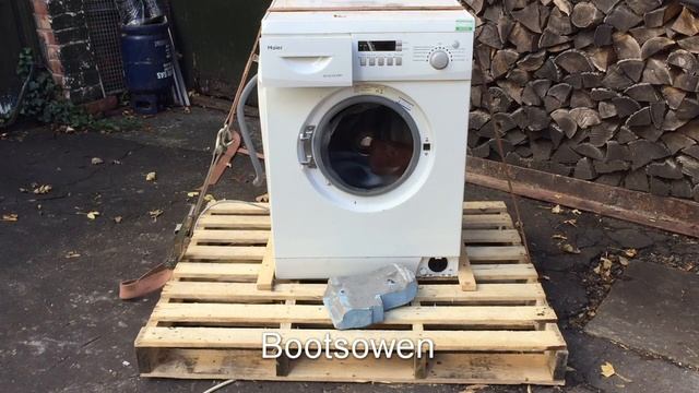 Haier Washer Dryer: only the smashes! смотреть онлайн