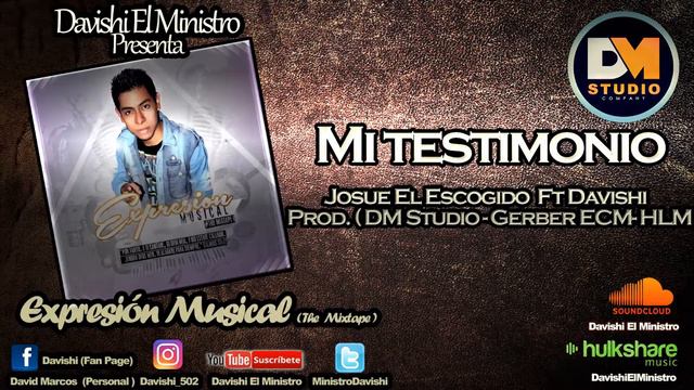 Mi Testimonio - Josue El Escogido Ft Davishi - Prod. (DM Studio- Gerber ECM- HLM) смотреть онлайн