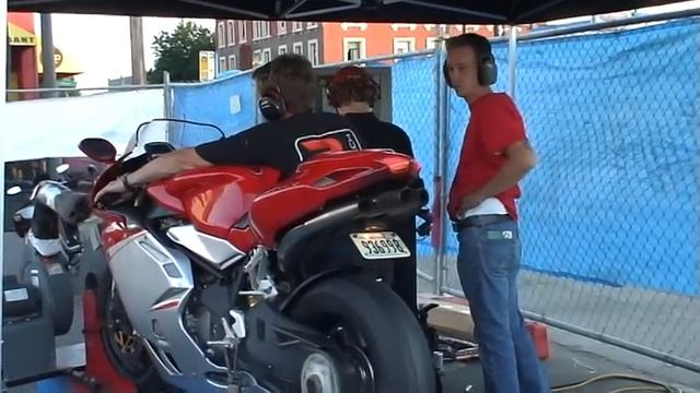 Dyno Run MV Agusta F41000 R312 смотреть онлайн