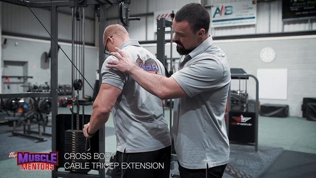 Exercise Tutorial - Cross Body Dual Cable Triceps Extension смотреть онлайн