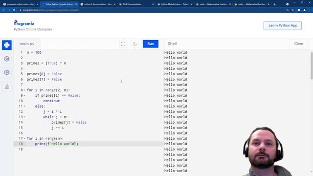 Python for Beginners 4: Number Sieve смотреть онлайн