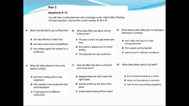 English Listening Test 2 - CEFR B1 - B2 / Intermediate Level смотреть онлайн
