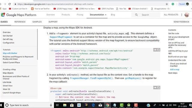 Google map not show on device only written Google logo (Android studio) смотреть онлайн