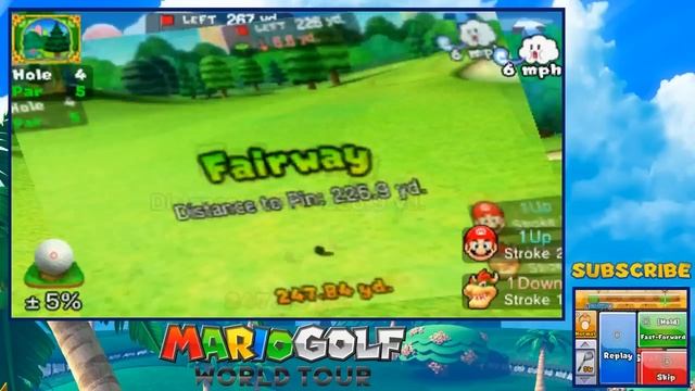 Mario Golf World Tour (3DS) Gameplay Part 1 - Match Play смотреть онлайн