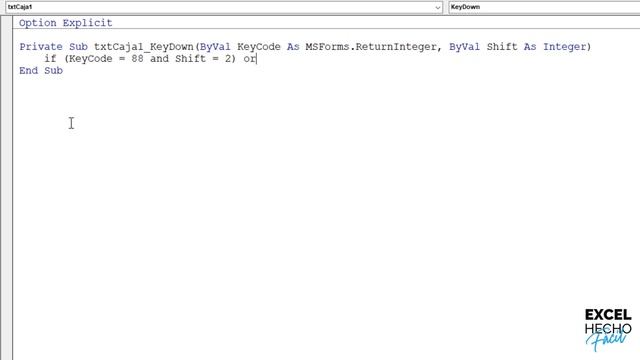 Cómo deshabilitar el comando Ctrl + X de un TextBox - Excel & VBA смотреть онлайн