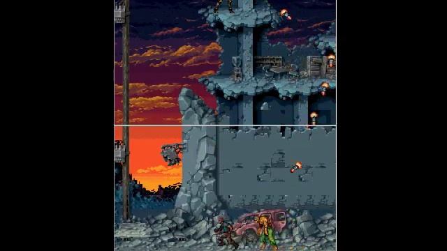 Contra - 4 (NDS, Hard, Sheena, no continue) смотреть онлайн