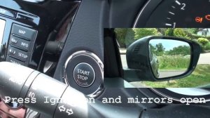 Qashqai 2014 KIT автоматическое открытие/закрытие зеркал заднего вида