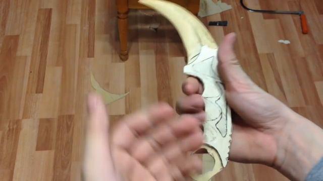 Как сделать керамбит? Нож / How To Make Kerambit?