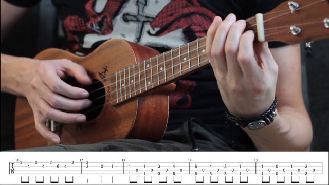 🍁 Paint It Black | Ukulele TABS | WEDNESDAY | The Rolling Stones | Adams смотреть онлайн