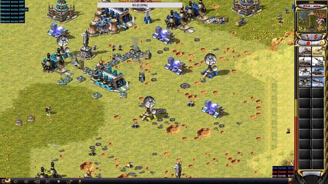 Red Alert 2 Yuri's Revenge - Intense Pro 3 vs 3 Game (Over The Hill) смотреть онлайн
