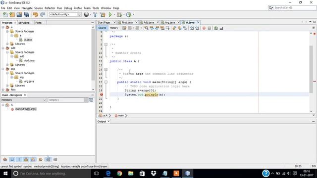 java arguments in netbeans ide смотреть онлайн