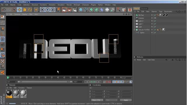 Cinema 4D & Photoshop SPEED ART // Lightstudio Setup & Chrome text смотреть онлайн