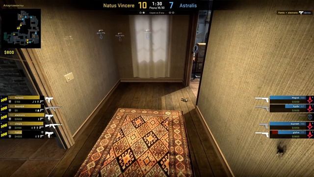 Какие неземные силы управляли ЭТИМ СМОКОМ ДЕВАЙСА??? Момент из матча NAVI vs Astralis на IEM Beijin смотреть онлайн