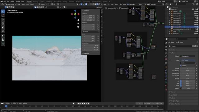 Creating Swiss Alps in Blender смотреть онлайн