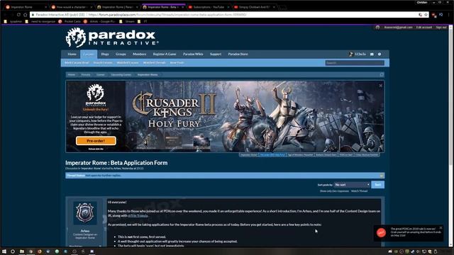 Imperator: Rome Beta Test Sign Ups Are Open