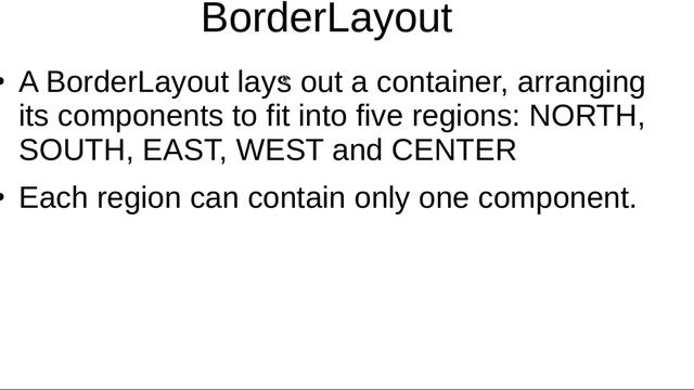 Swing: Layout managers(Flow layout, Border layout and Grid layout) смотреть онлайн