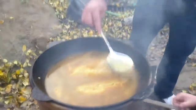 Плов Узбекский в казане смотреть онлайн