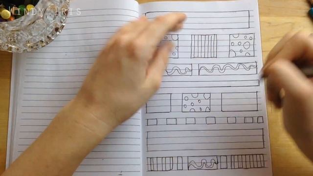 5 Doodle Ideas for Lined Paper: Drawing in Notebooks смотреть онлайн