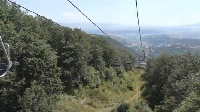 Канатная дорога горнолыжного курорта Цахкадзора, Армения смотреть онлайн