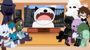 Реакция школы монстров на Майнкрафт для нубов [Gacha Life]