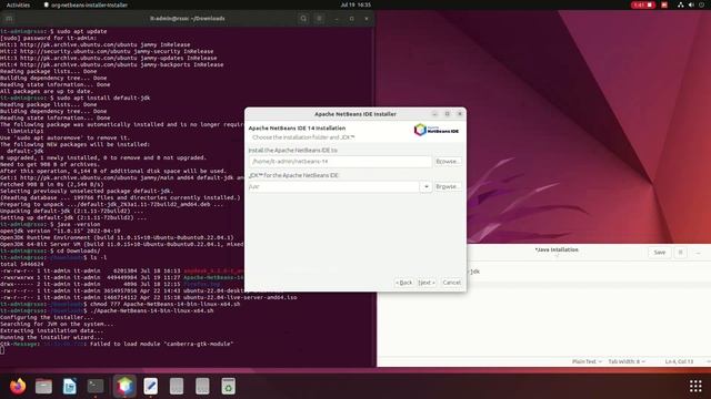 How to Install Open JDK and Netbeans смотреть онлайн