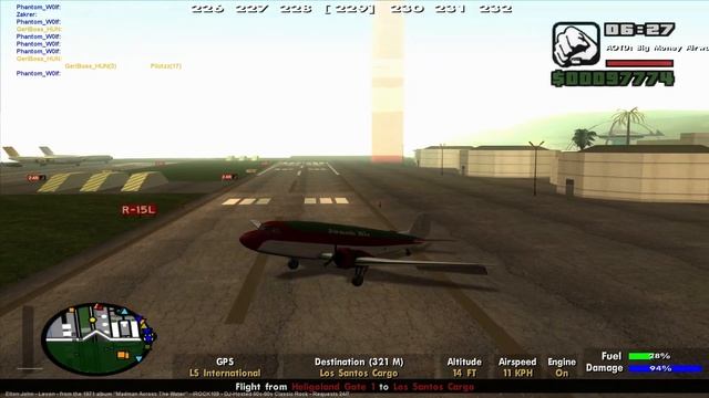 SA:MP Pilot's Life - Heligoland Gate 1 to Los Santos Cargo [Air Asia] смотреть онлайн