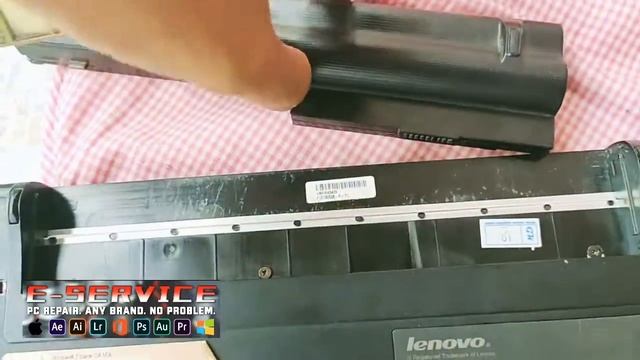 CARA GANTI KEYBOARD LENOVO S10