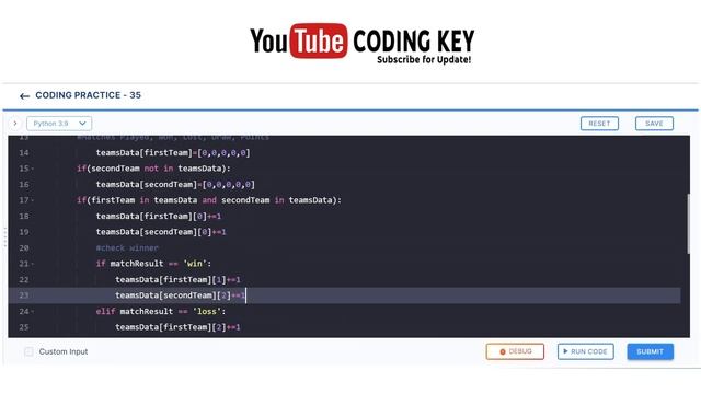 IPL Match Details | Coding Practice 35 | CCBP Python Coding Question | Nxtwave | Coding Key смотреть онлайн