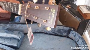 Martin D12E Road series new guitar day.
